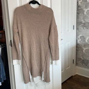 Brochu Walker cashmere and silk sweater dress